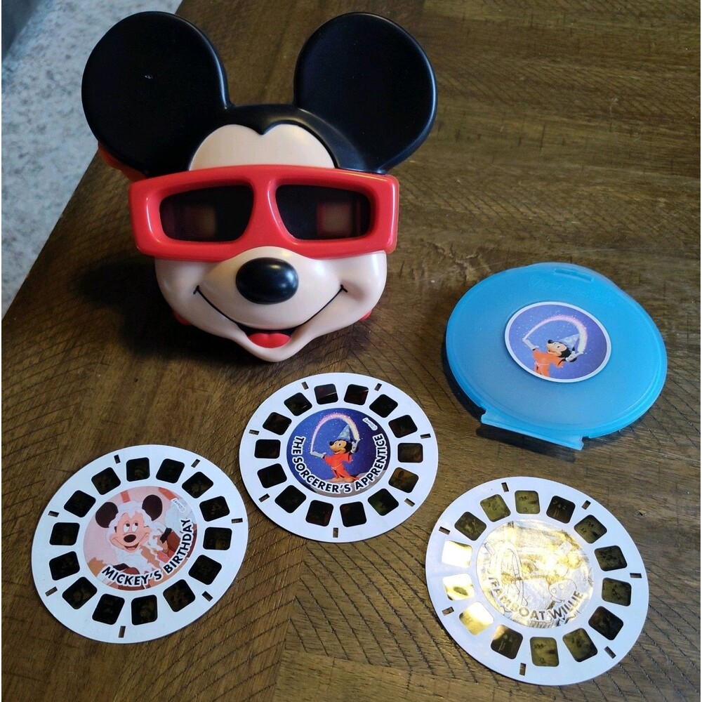 View-Master Mickey Mouse Disney 100 Deluxe Set STEM Retro Toy